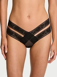 Strappy-Back High-Leg Cheeky Panty