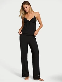 SoSoft™ Modal Lace-Trim Cami & Pants Set