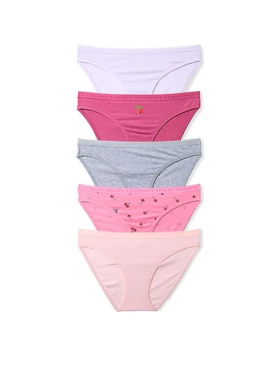 5-Pack Stretch Cotton Halloween Bikini Panties