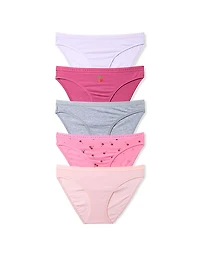 5-Pack Stretch Cotton Halloween Bikini Panties