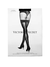 Shine Seam Thigh Highs