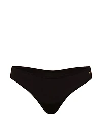 High-Leg Scoop Thong Panty