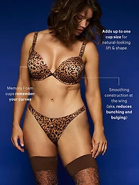 Angel Shine Strap Push-Up Bra