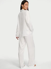 Signature Satin Long Pajama Set