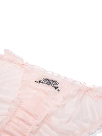 Lace-Trim Bikini Panty