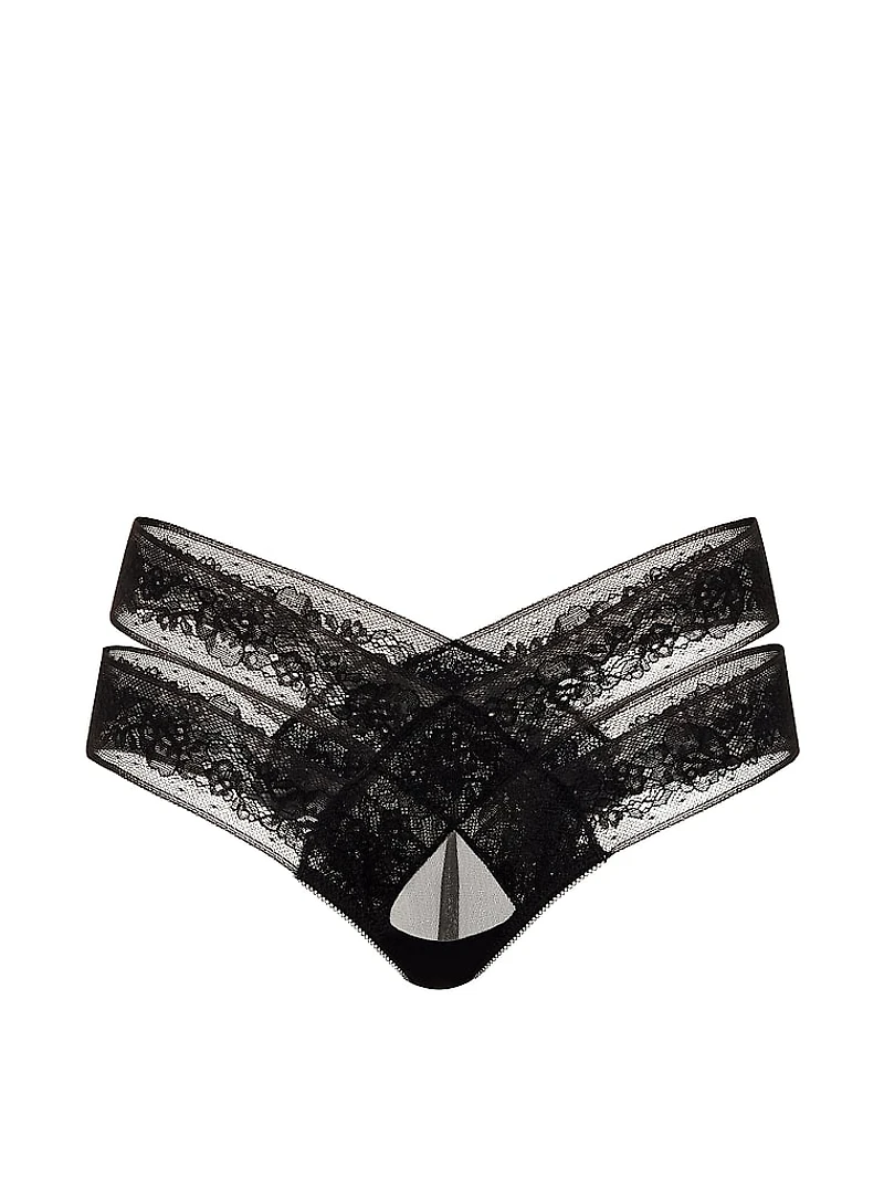 Strappy-Back High-Leg Cheeky Panty