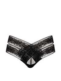 Strappy-Back High-Leg Cheeky Panty