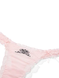 Twinkle Butterfly Lace Thong Panty