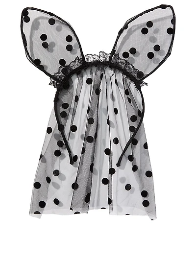 Bunny Ear Veil Headband