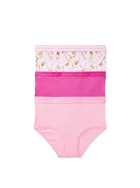 3-Pack Logo Cotton Modern Brief Panties