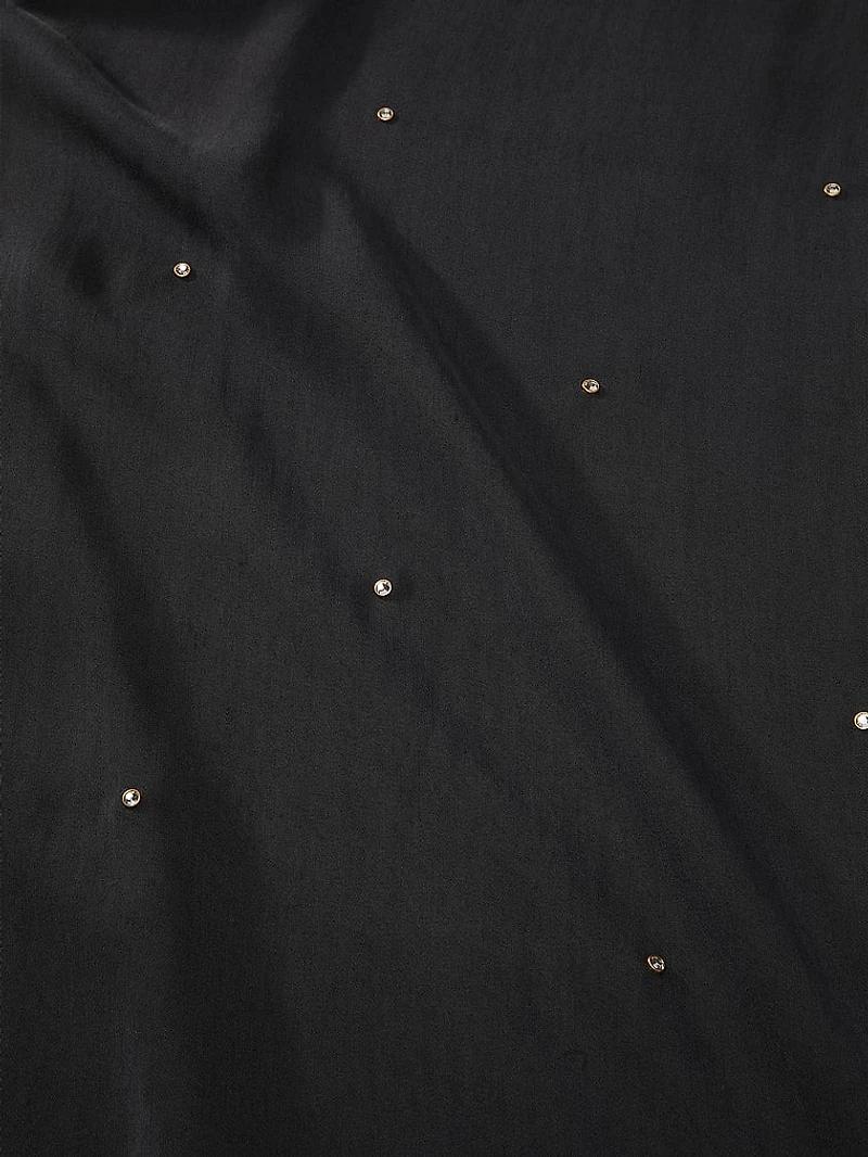 Silky Shine Wide-Leg Pant
