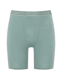 Exploded Logo Cotton High-Waist Boxer Brief