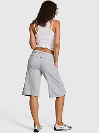 All-Day Cotton™ Foldover Long Shorts