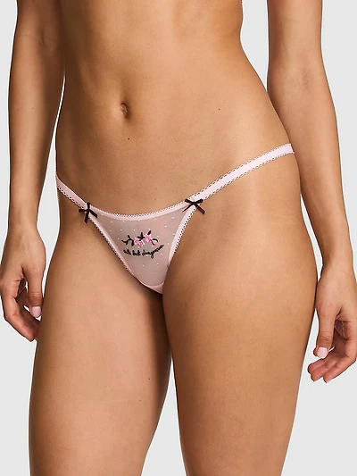 PINK Wink™ Micro Thong Panty