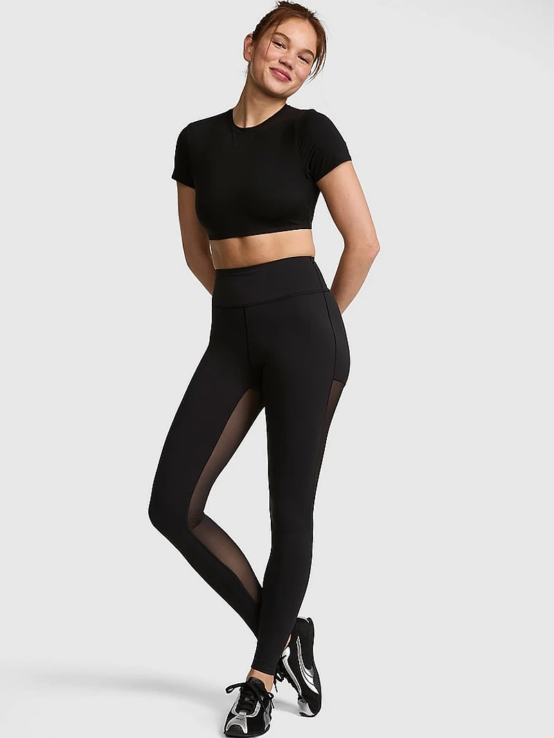 Relay Mesh Panel Leggings