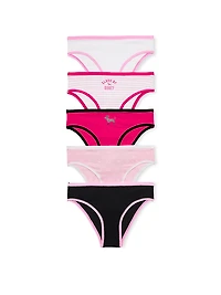 5-Pack Cotton Cheeky Panties