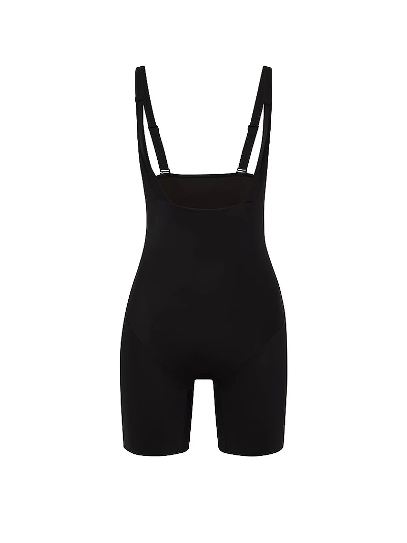 Open-Bust Mid-Thigh Sculpting Bodysuit