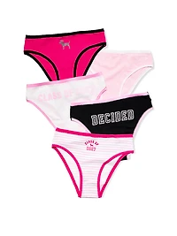 5-Pack Cotton Cheeky Panties