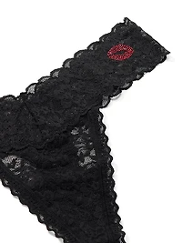 Lace Strappy-Back Thong Panty