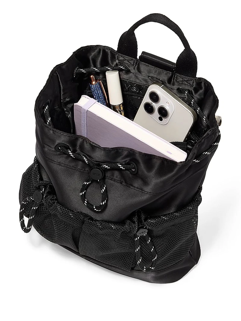 VSX Satin Mini Sling Backpack