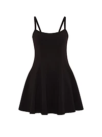 Featherweight Knit Flare Dress