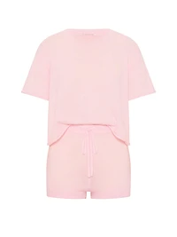 Luxe Knit Tee & Short Set