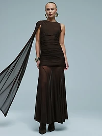 Alverie Mesh Maxi Dress