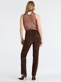 Arlette Neck Tie Printed Top