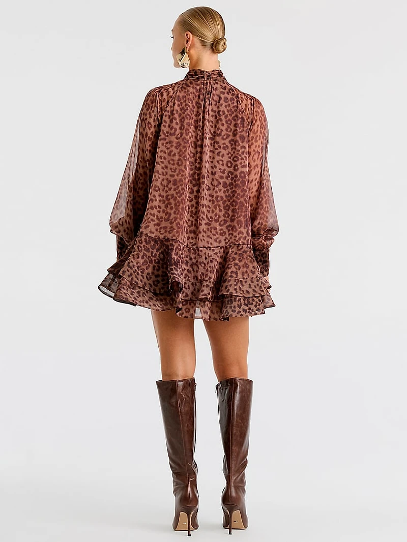 Adrie Babydoll Mini Dress