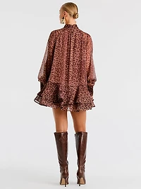 Adrie Babydoll Mini Dress