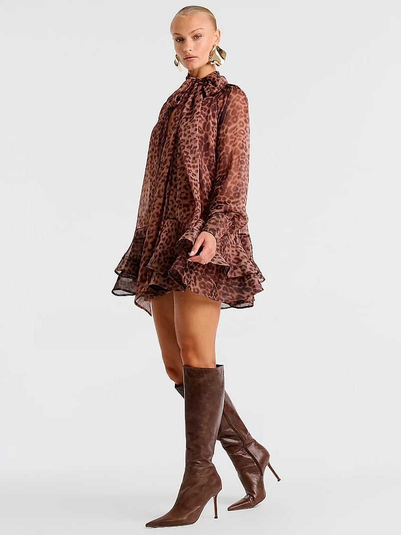 Adrie Babydoll Mini Dress