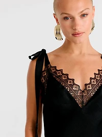 Lydia Tie Strap Midi Dress