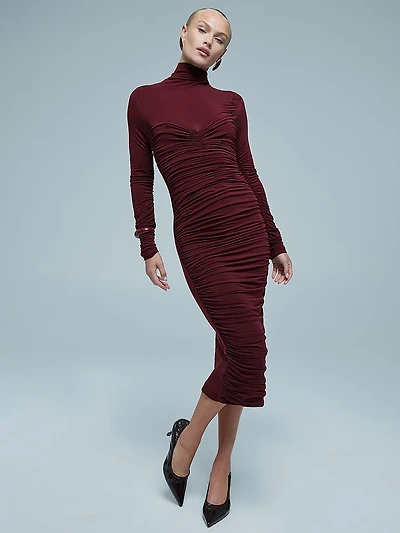 Amera Knit Midi Dress