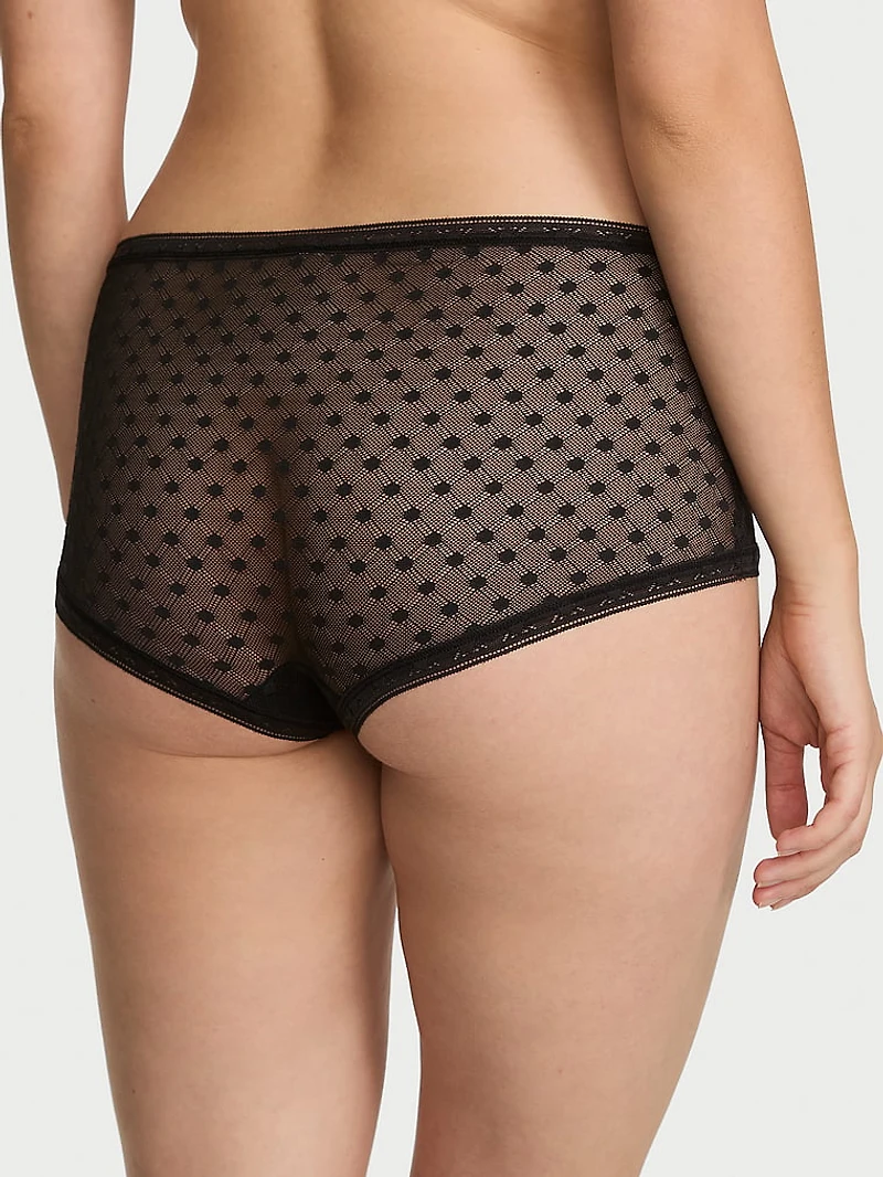 Lace Low-Rise Boyshort