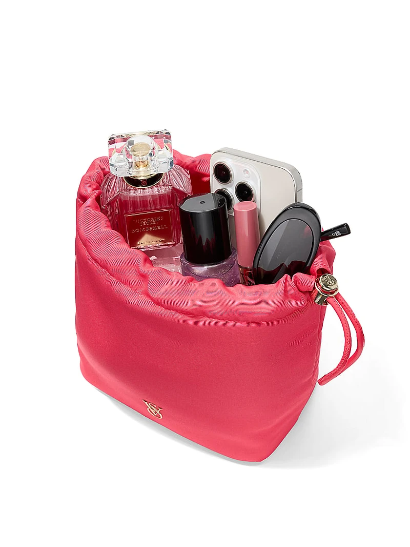 Cinched Travel Beauty Bag
