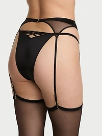 Sheer Reveal Garter Belt