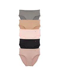 5-Pack Love Cloud Mid-Rise Bikini Panties