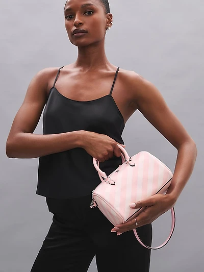 Mini Duffle Crossbody Bag