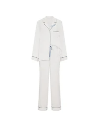 Signature Satin Long Pajama Set