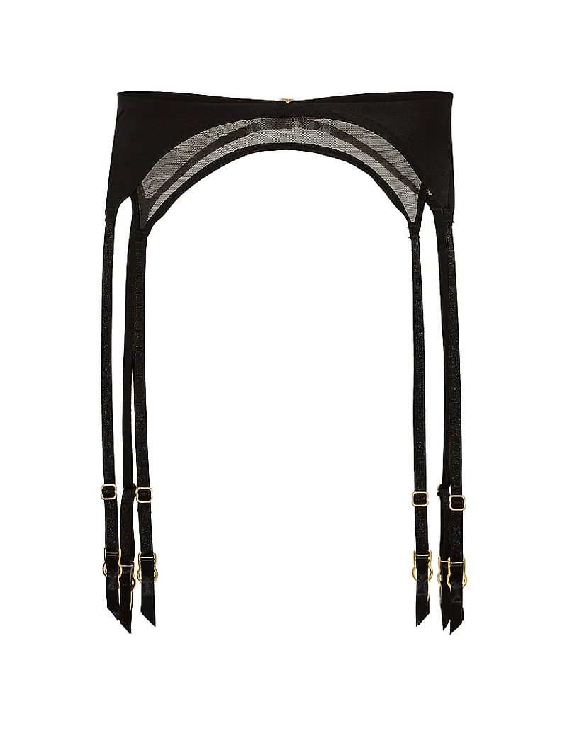 Sheer Reveal Garter Belt