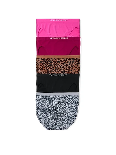 5-Pack Seamless High-Leg Brief Panties