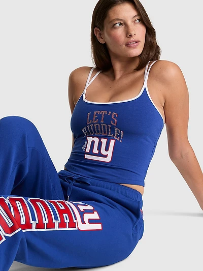 All-Day Cotton™ Bling Strappy Tank Top