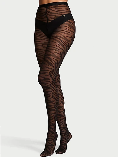 Sheer Tiger Tights