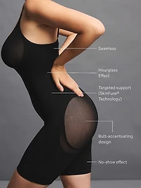 Shaping Mid-Thigh Bodysuit