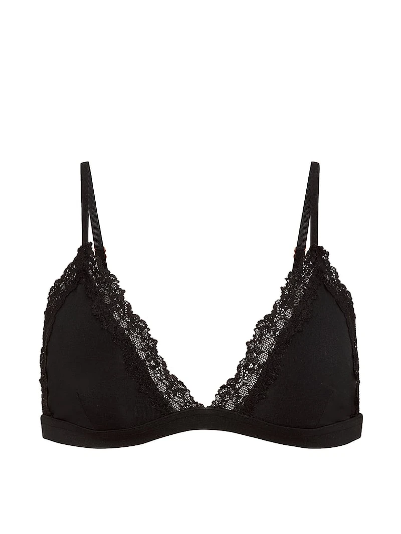 SoSoft™ Modal Lace-Trim Bralette