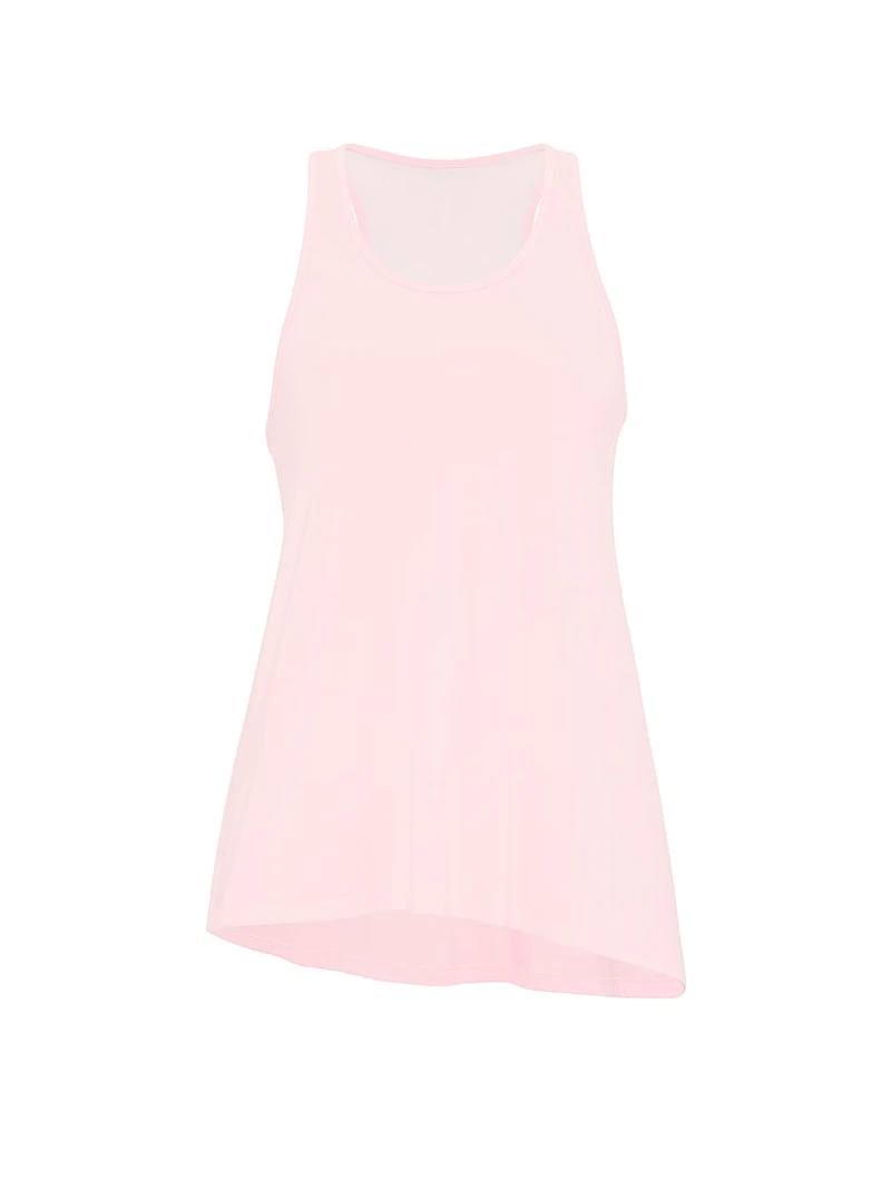 VSX Drapey Knit Side-Slit Tank Top