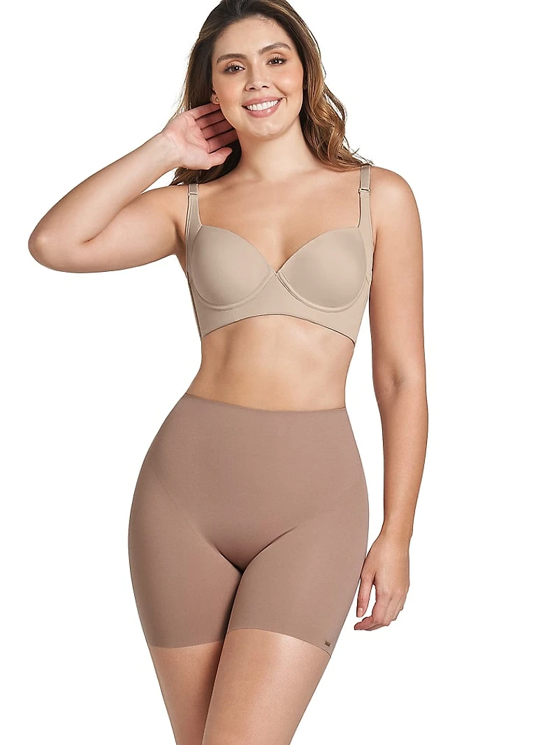 Moderate Compression Padded Butt Lifter Shaper Shorts