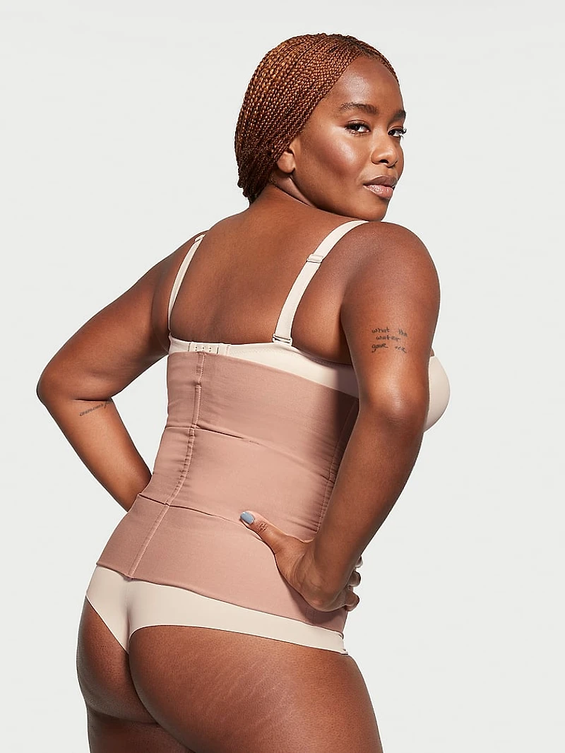 3-Belt Custom Compression Waist Trainer with Lumbar Support