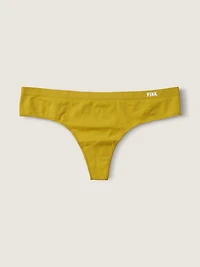 Seamless High-Leg Thong Panty