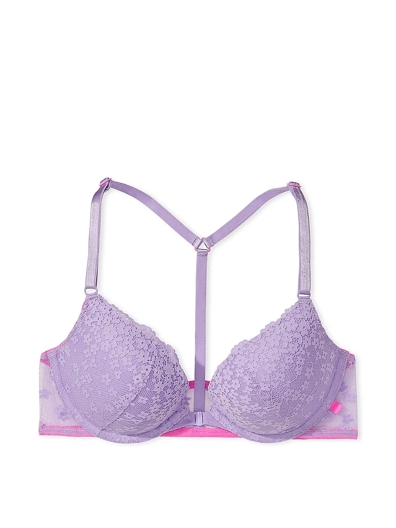 Sexy Tee Daisy Lace Push-Up Bra